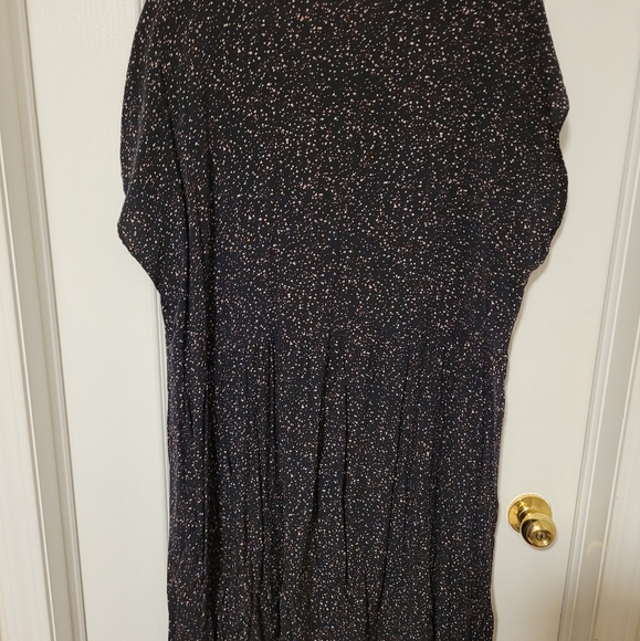 (Sz.28) Black Dress with Flecks of Colour - Picture 3 of 3